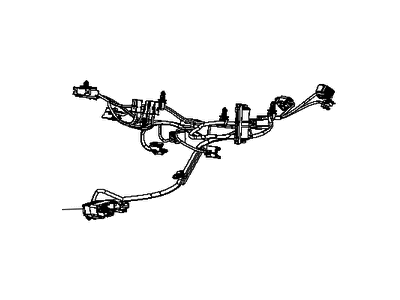 Dodge 68102103AB WIRING Seat Cushion Driver