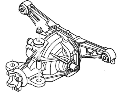 Dodge 53010743AE DIFFERENTIAL Rear Axle