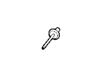 Mopar 6509810AA Rivet Blind Bulb Secures Rear Grab Handle 6509810AA Mopar Rivet Blind Bulb Secures Rear Grab Handle Illustration 1 of 1