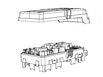 Jeep 68298939AC POWER DISTRIBUTION CENTER
