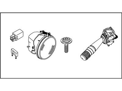Mopar 82211641 Light Package Fog