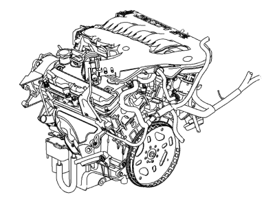 Chrysler R4892375AC ENGINE Long Block