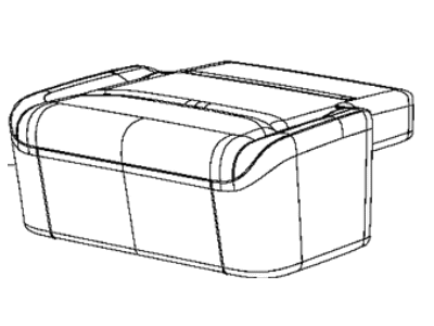 Ram 6RF31BD3AB COVER Front Seat Cushion