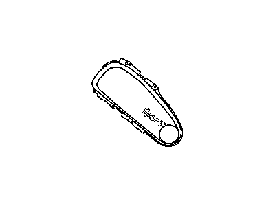 Chrysler RN531ELAH COVER Air Bag Module