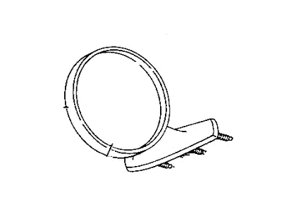 Mopar 5232182 Mirror Package, Remote Control