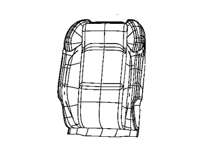 Mopar 6PW32STTAG Cover Front Seat Back