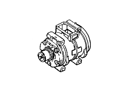 Dodge 2AMA6491AA COMPRESSOR Air Conditioning Complete
