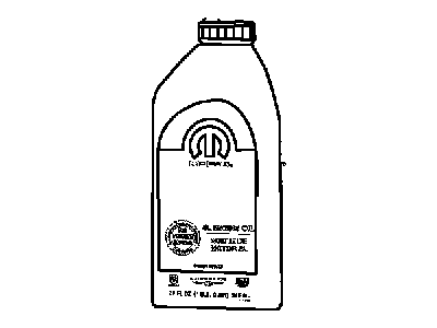 Jeep 68218890AB ENGINE OIL 5W20 Quart