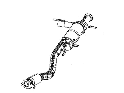Mopar 68270474AE Pipe Exhaust