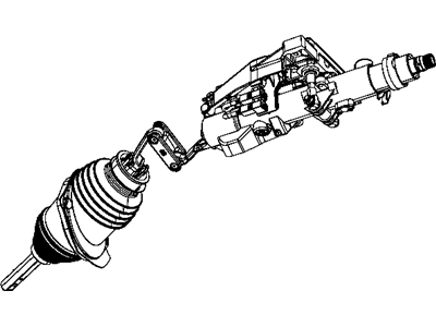 Dodge 5057588AC COLUMN Steering
