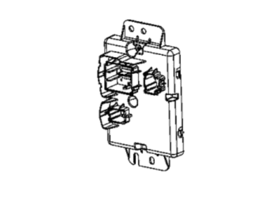 Jeep 68433162AD MODULE A/C And Heater