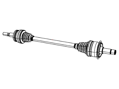 Jeep 68193663AC SHAFT Axle Half