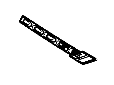 Dodge 68146393AA NAMEPLATE Dodge With Dual Stripes