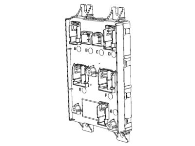 Ram 68496414AD MODULE Body Controller