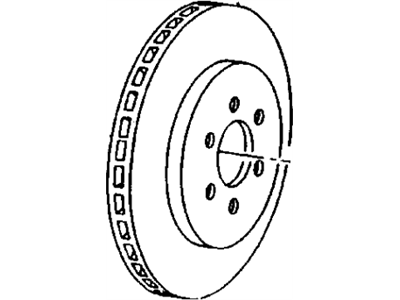 Dodge Viper Brake Disc - 4642353