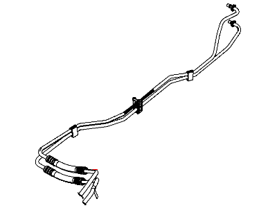 Jeep 55056624AB TUBE & HOSE Supply & Return