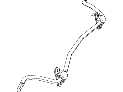 Jeep 52124885AF STABILIZER BAR Rear Suspension