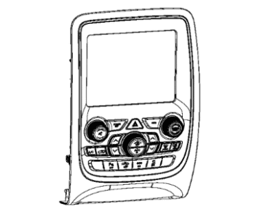 2015 Dodge Durango A/C Switch - 5091857AB