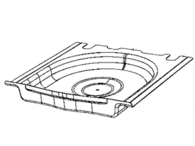 Jeep 68441328AC SILENCER Spare Tire Well