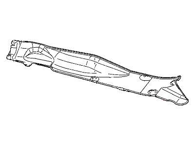 Mopar 55176792AC Shield Floor Pan