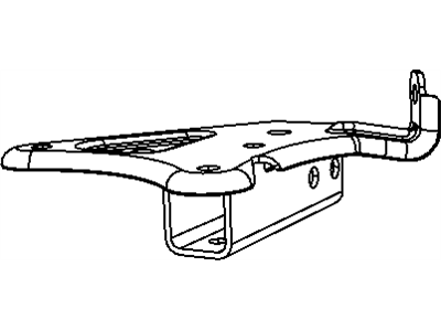 Jeep 52089364AC BRACKET Tow Hook