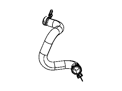 Jeep 55057203AB HOSE Radiator Outlet