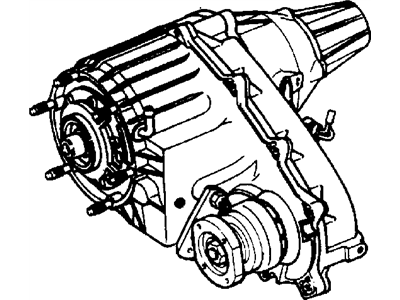 2004 Jeep Wrangler Transfer Case - RL289249AA