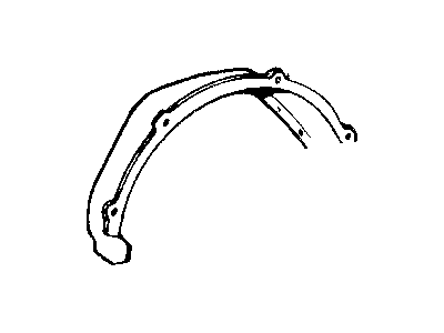 Jeep 55235347 Outer Wheelhouse