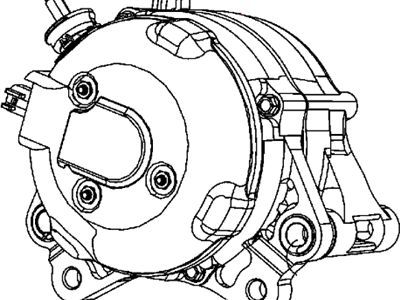 Jeep 68078950AA GENERATOR Engine