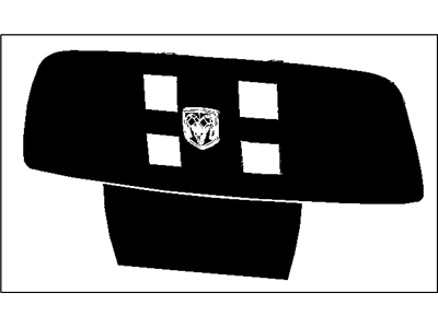 Ram 82212217AD COVER KIT Cold Weather Includes: Bumper Opening Cover