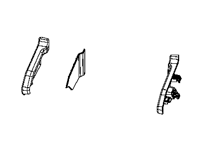 Chrysler 1TV15DX9AA COVER Close-Out Inner Right Pivot