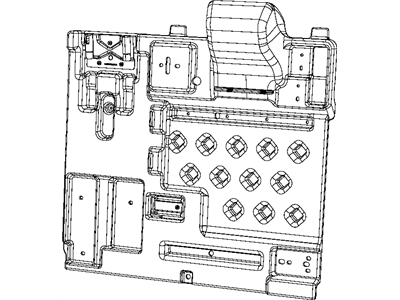 Mopar 68104423AA Panel Rear Seat Back
