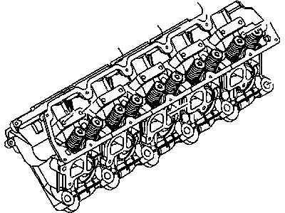 Dodge 5037064AC HEAD Cylinder
