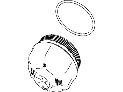 Jeep 68096454AA CAP Oil Filter Housing
