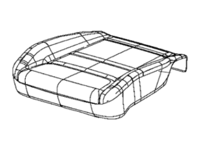 Mopar 7ET08BD3AA Cover Front Seat Cushion