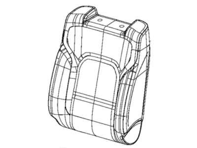 Mopar 7ET11BD3AA Cover Front Seat Back