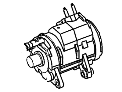 Dodge 2AMA6157AA COMPRESSOR Air Conditioning