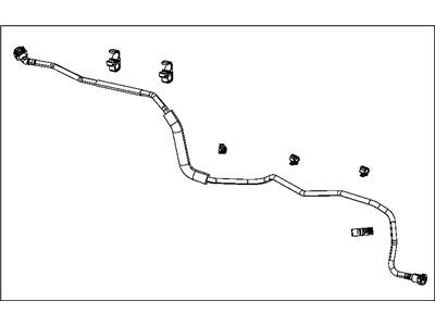 Jeep 68083632AD TUBE Purge CANISTER TO FUEL BUNDLE