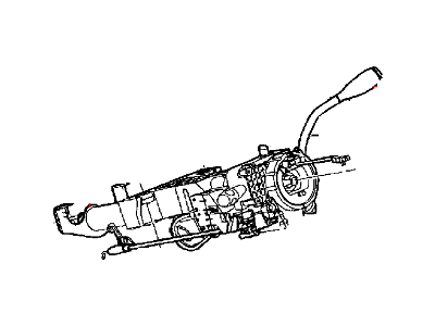 Dodge 5057638AB COLUMN Steering