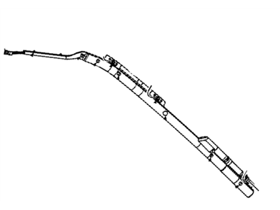 Mopar 68161578AB Air Bag Side Curtain 68161578AB Mopar Air Bag Side Curtain Illustration 1 of 1