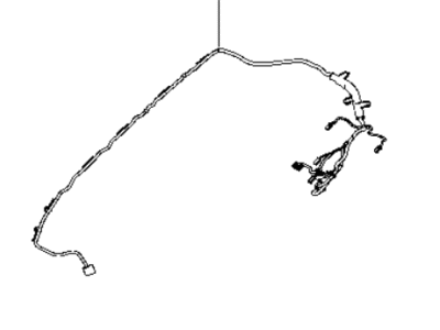 Jeep 68338258AA WIRING Jumper Mirror (Includes Hands-Free Communication)