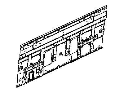 Mopar 55112094AA Reinforcement Cab Back