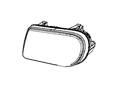 Chrysler 4805759AI HEADLAMP