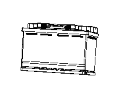 Jeep BPAH6650AB BATTERY Storage