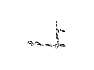 Mopar 4743802AH Hose Power Steering Pressure Mopar 4743802AH Hose Power Steering Pressure
