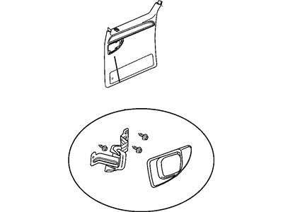 Mopar KK36WL5 Plug Sliding Door/Liftgate Hinge Access KK36WL5 Mopar Plug Sliding Door/Liftgate Hinge Access Illustration 1 of 1
