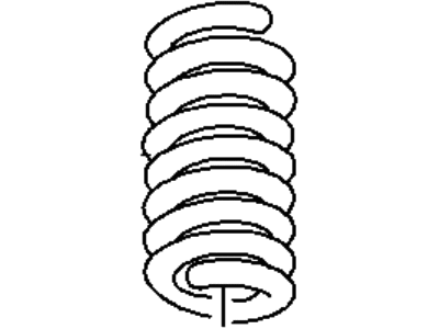 Mopar 52855596AC Spring Front Coil