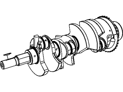 Jeep Crankshaft - 53021302BC