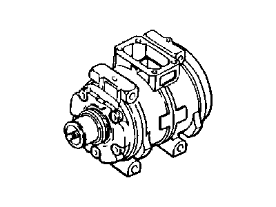 Jeep 55111097AB COMPRESSOR Air Conditioning Complete