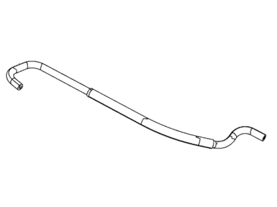 Mopar 4581820AB Hose Brake Booster Vacuum 4581820AB Mopar Hose Brake Booster Vacuum Illustration 1 of 1